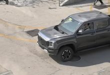 造型够硬派 比亚迪皮卡轻度伪装谍照-南方汽车网