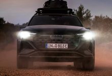 拉力赛风格 奥迪Q8 e-tron达喀尔版官图-南方汽车网