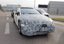 看着像个蛋 新款奔驰EQS测试谍照曝光-南方汽车网