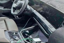 搭载曲面双联屏 全新宝马X3内饰谍照-南方汽车网