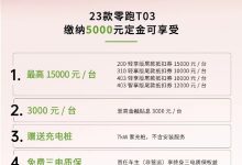 至高减1.5万元 2023款零跑T03限时优惠-南方汽车网
