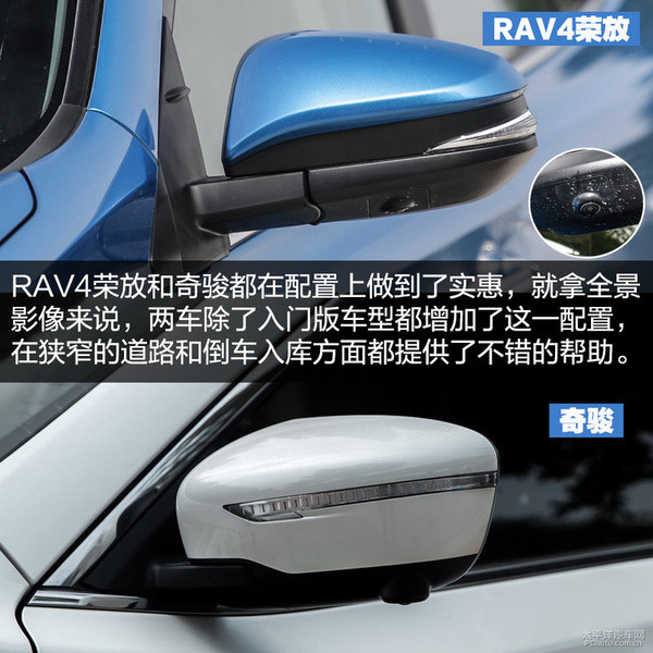 RAV4荣放对比奇骏 5座日系SUV哪家强? RAV4荣放对比奇骏 5座日系SUV哪家强?