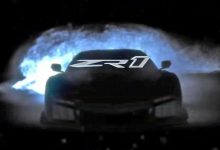 配5.5T V8？雪佛兰新科尔维特ZR1预告图-南方汽车网