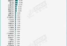 2024年4月新能源乘用车厂商批发销量-南方汽车网