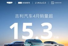 同比增长约39% 吉利汽车4月销量数据-南方汽车网