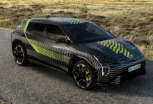 将在2026年一季度上市/造型更运动 起亚EV4 GT谍照曝光-南方汽车网