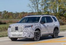 计划于2026年夏秋季发布/内外有升级 新款本田Pilot路试谍照曝光-南方汽车网